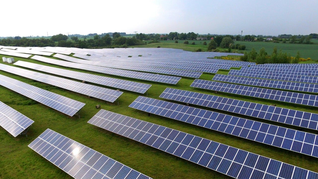 ソーラーパネルが設置されている場所