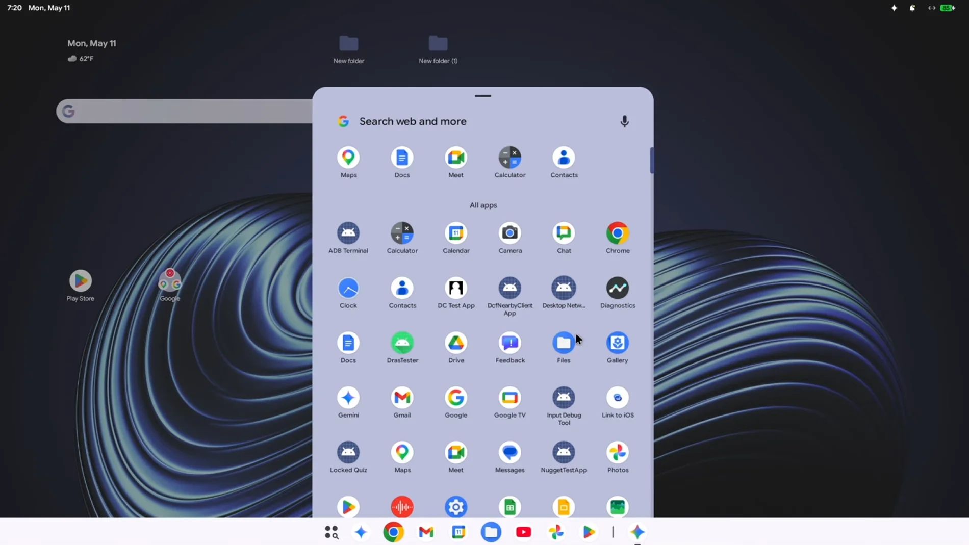 Googleの新しいオペレーティングシステムであるAluminumOSを紹介する16分間のビデオが流出