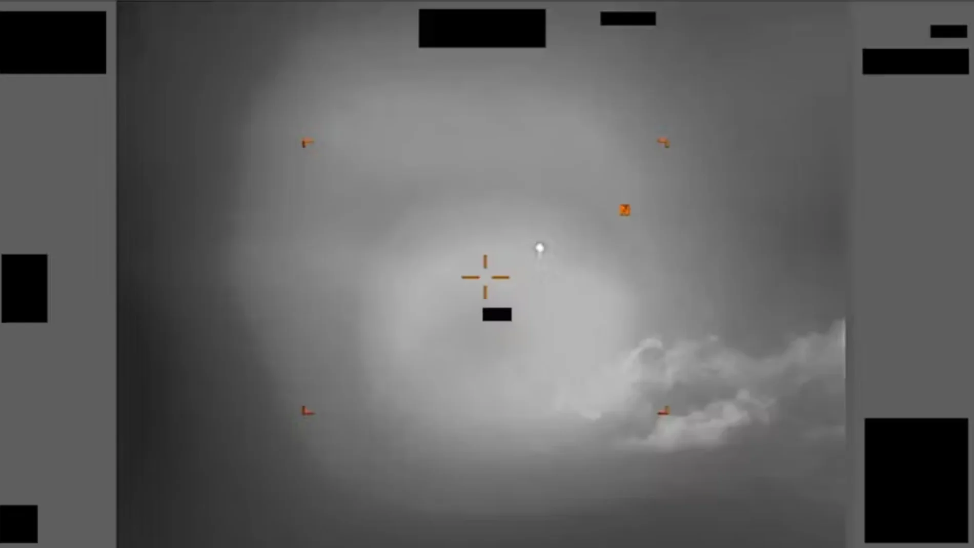 「ドローンはヘルファイアミサイルを発射し、物体に命中しましたが、損傷はありませんでした。」
