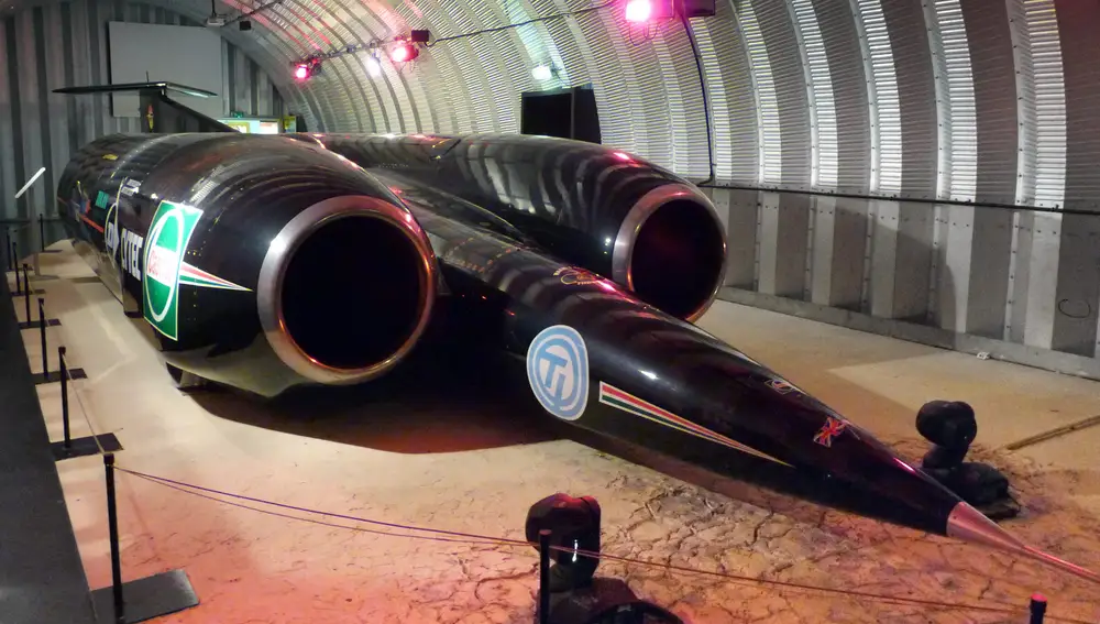 コベントリー交通博物館のThrustSSC。
