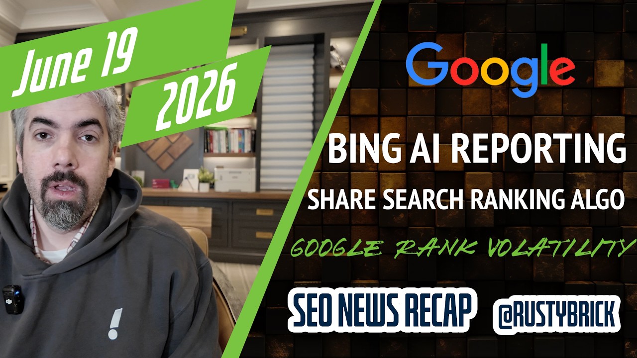 検索ニュース バズ ビデオの要約: Google のボラティリティ、Bing AI レポートの最新情報、英国が Google に検索ランキング アルゴリズムなどの引き渡しを命令