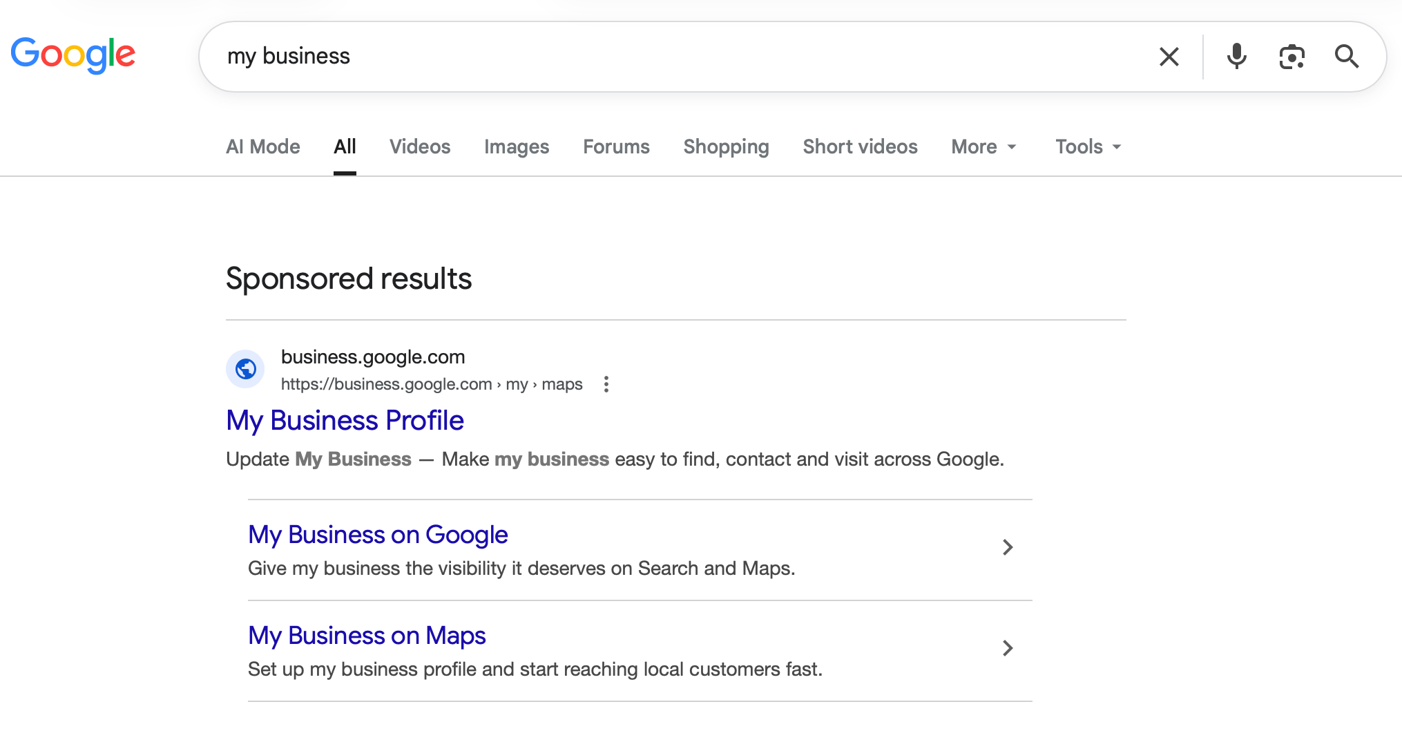 マイ ビジネス Google フィッシング広告