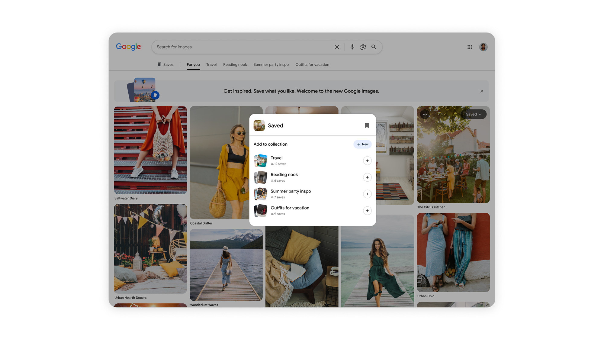 新しい Google 画像 2