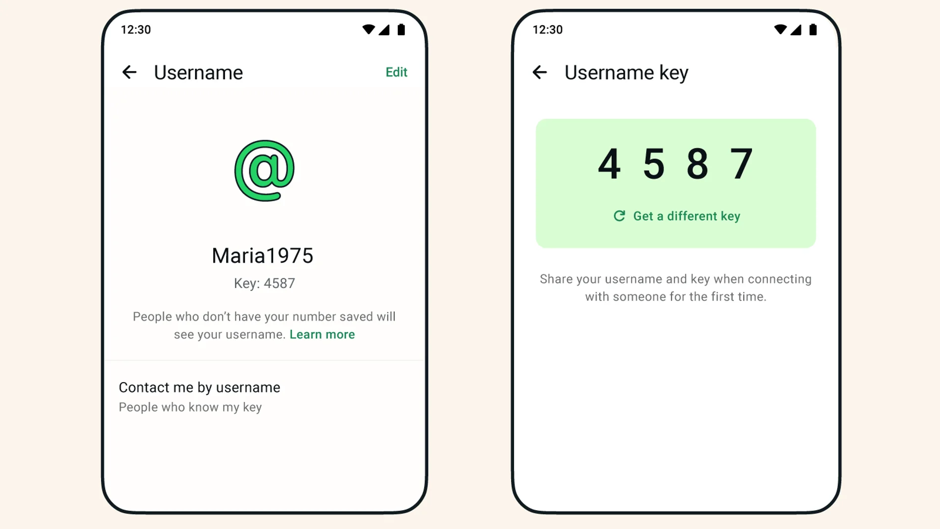 WhatsApp にユーザー名があるので、あなたの名前を知っている人、または推測できる人があなたに手紙を書くことができますか?