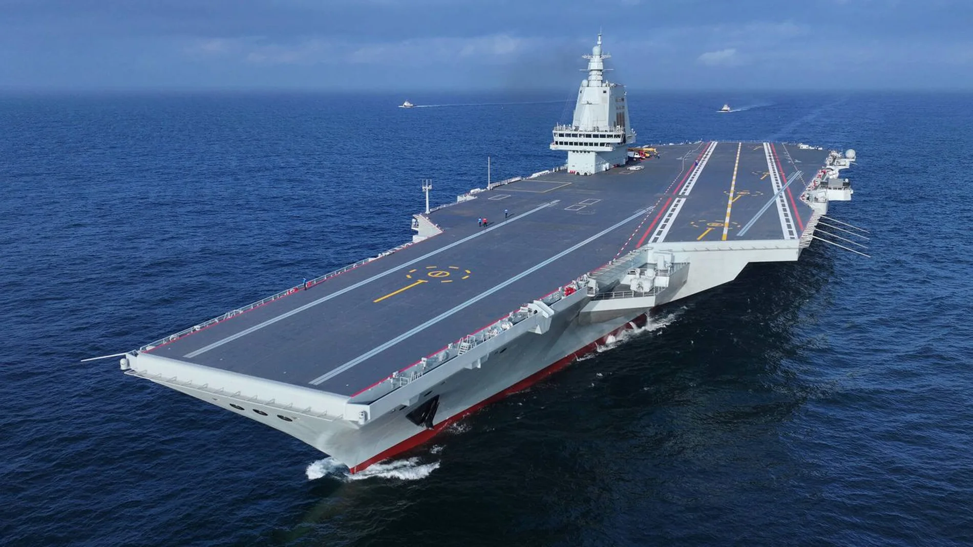 中国の空母福建は対魚雷システムを運用可能な世界初となる可能性がある