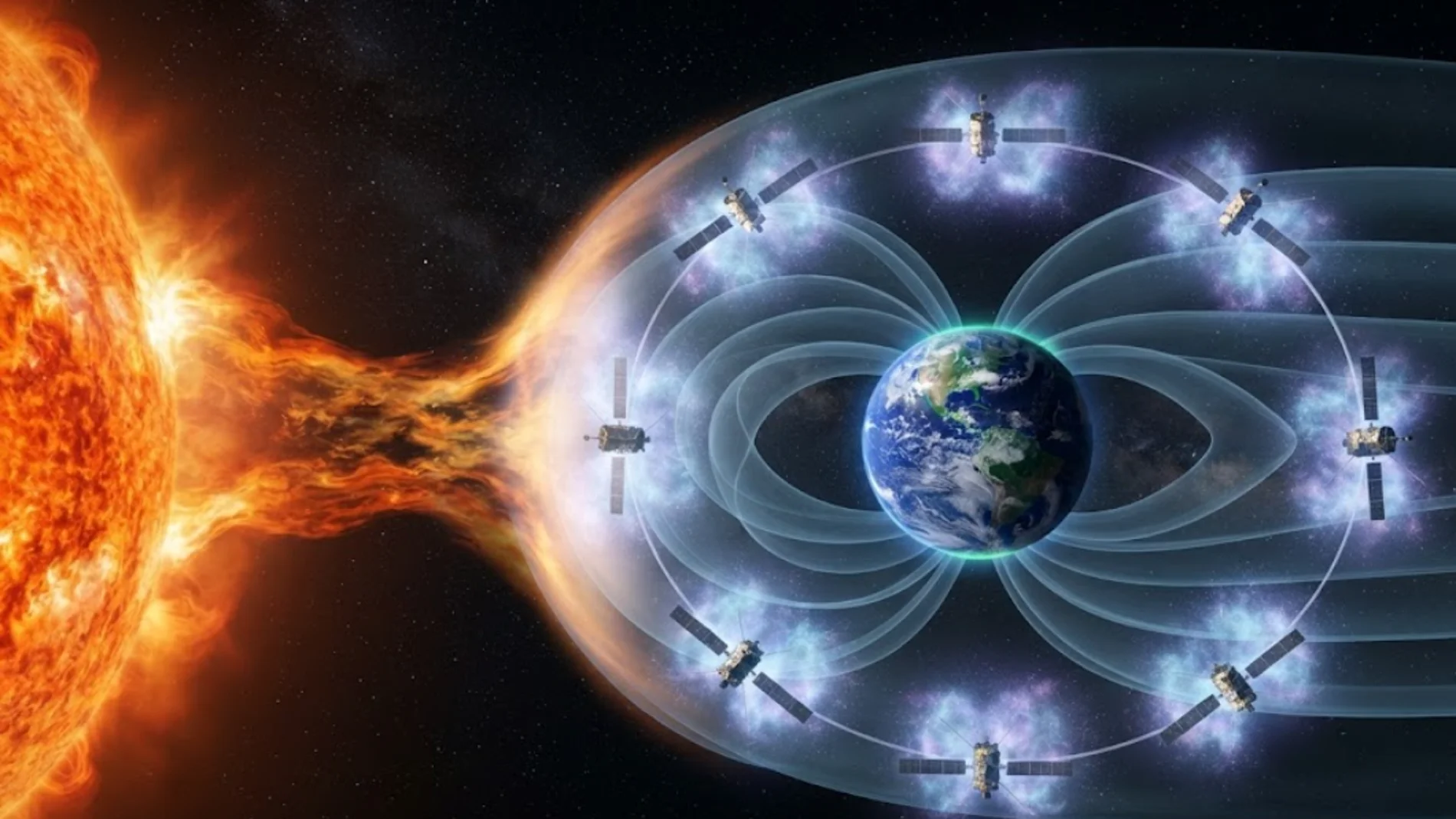 太陽嵐から私たちを守る最新の宇宙「エアバッグ」