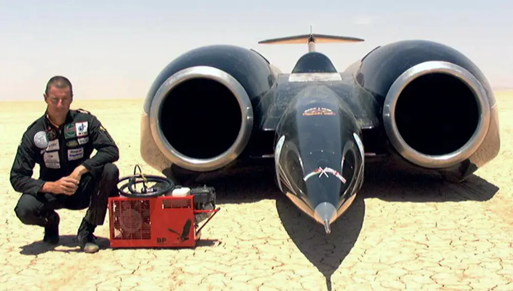 アンディ・グリーン、ThrustSSC。