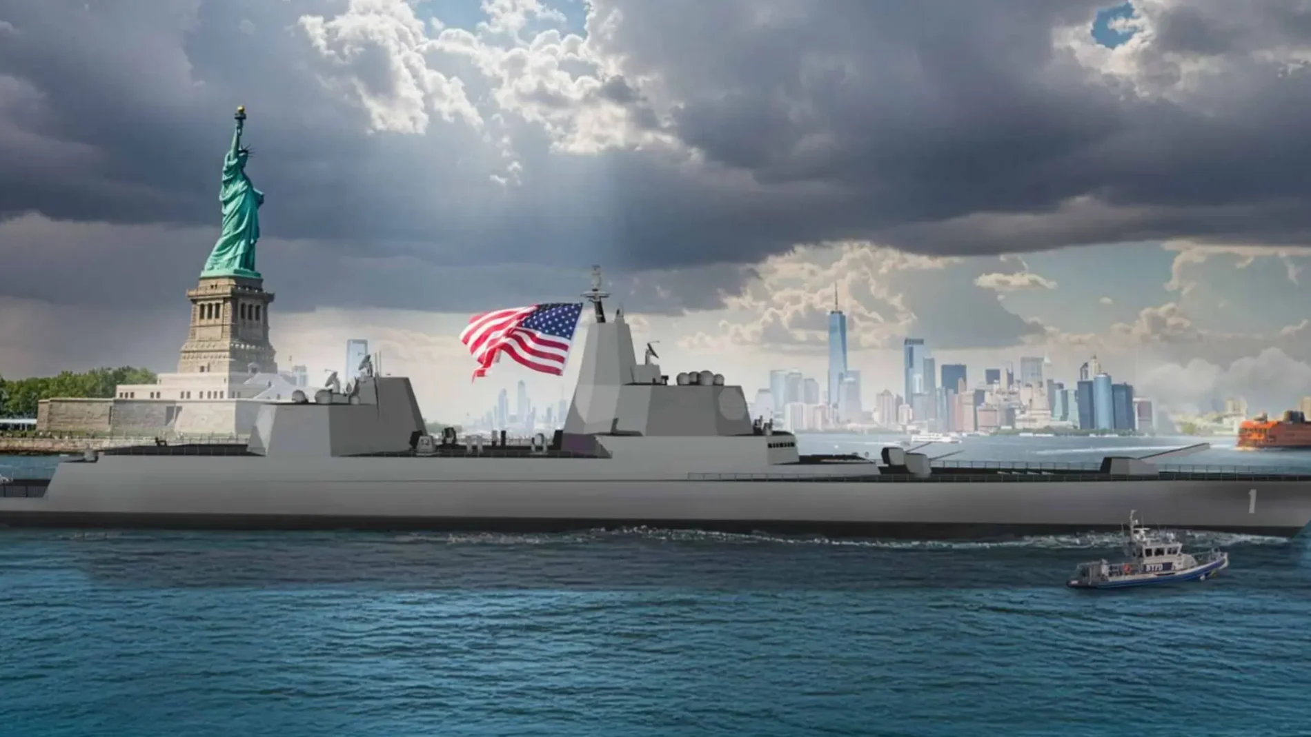 トランプ大統領、トランプ級計画を承認：21世紀最大の軍艦となる