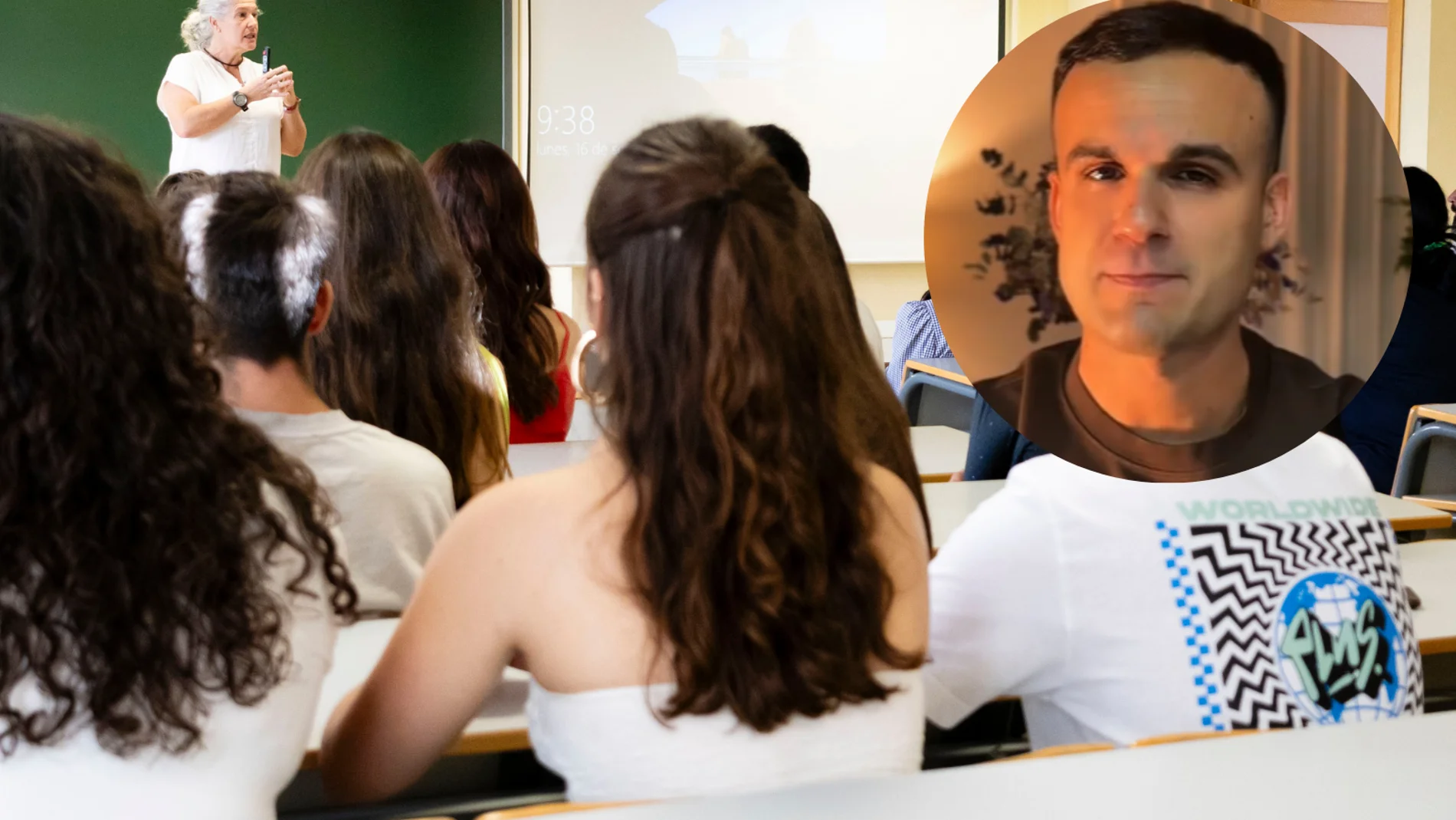 ホアキン・ララ教師は、ESO の 2 年目に進級する生徒の保護者に次のように警告しています。「このコースでは、後になって取り除くのが困難な悪癖が身につくのです」