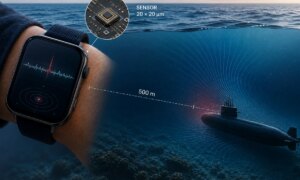 中国、スマートウォッチで潜水艦を探知できるセンサーを開発