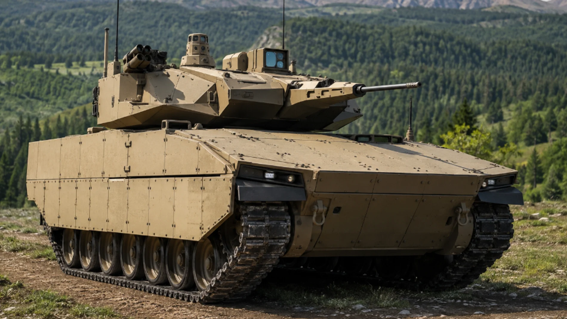 米国が最初のXM30を受領、ドローン戦争に軍隊を準備したい車両