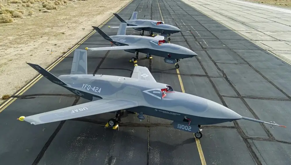 YFQ-42Aの試作機。