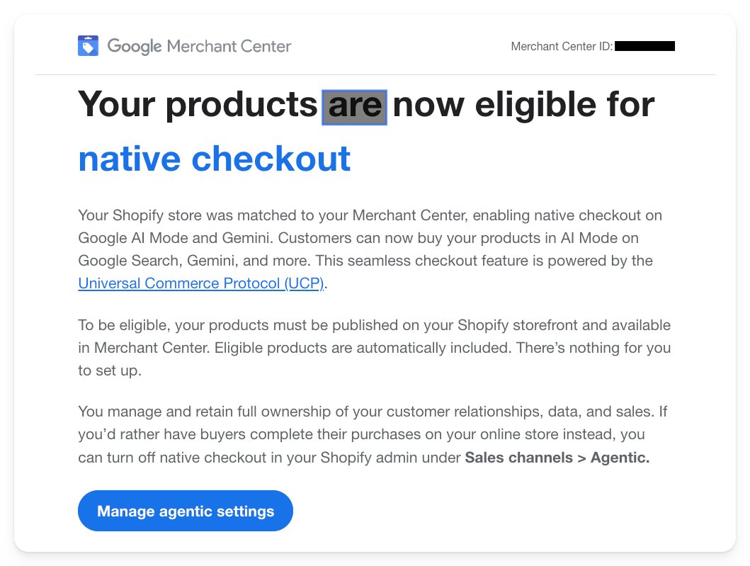 Google Merchant Center Auto でネイティブ チェックアウトが可能: AI モードと Gemini で購入