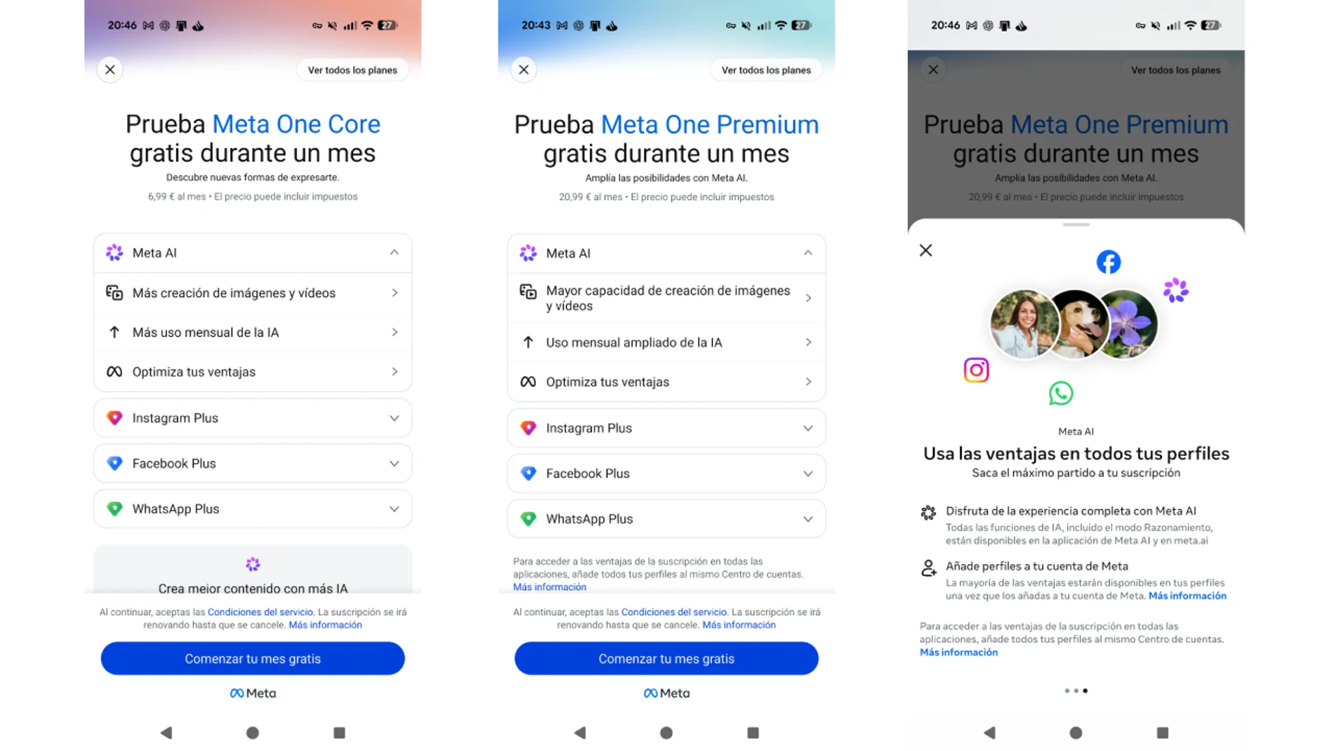 Meta は、WhatsApp、Facebook、Instagram の改善と 1 か月の無料トライアルを備えた Meta One サブスクリプションを開始します