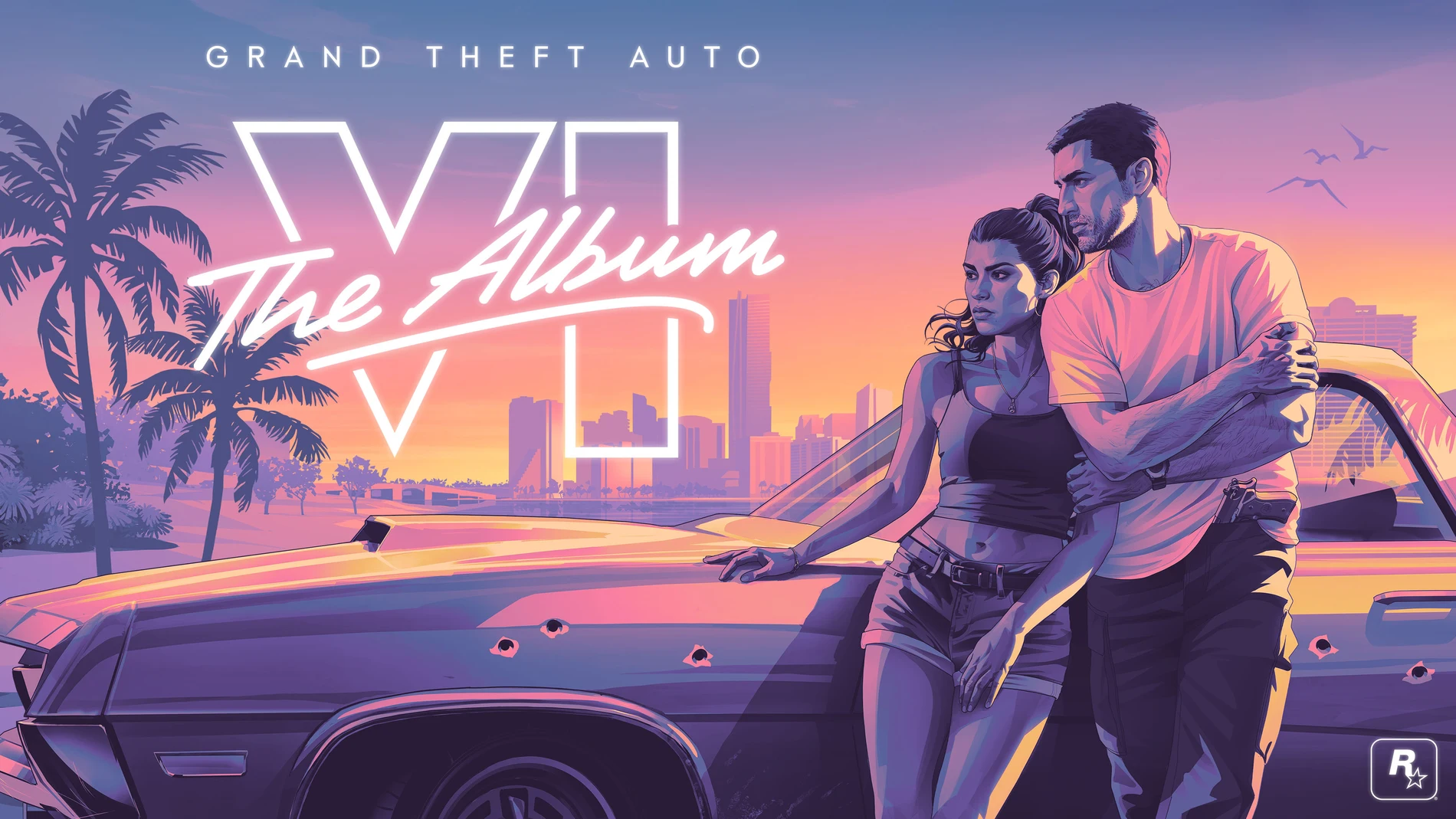 「GTA VI」には 34 曲のオリジナル曲があり、最初の 6 曲を聴くことができます