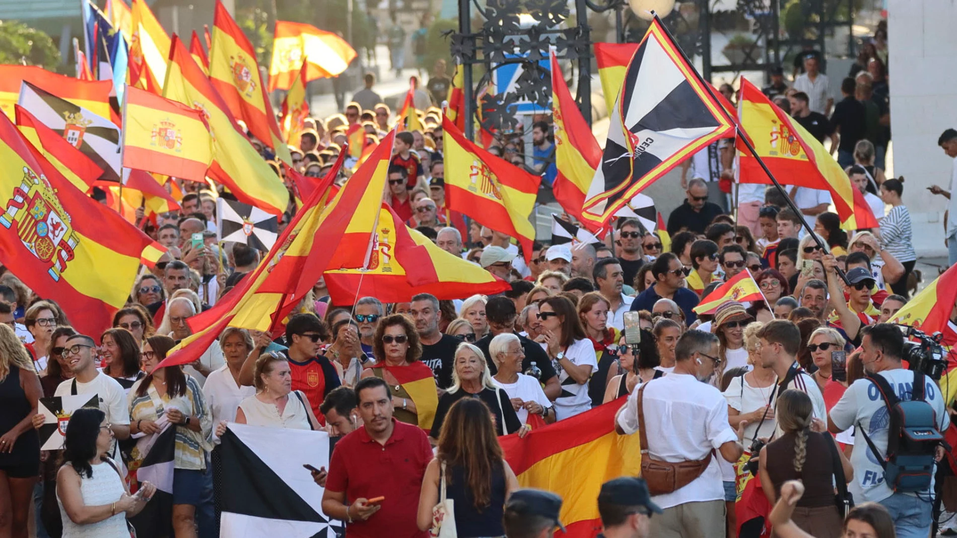 カタルーニャ州セウタの大規模デモ：曜日、時間、集中が行われる自治体