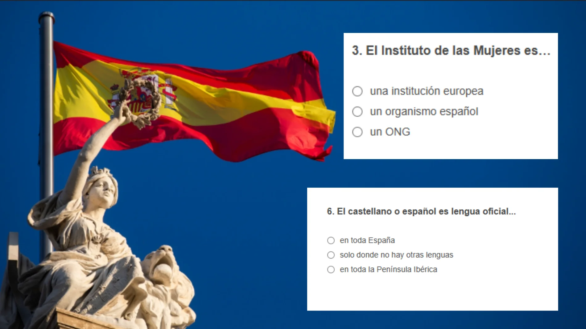 スペイン国籍試験に合格できますか?知識を証明するための質問リスト