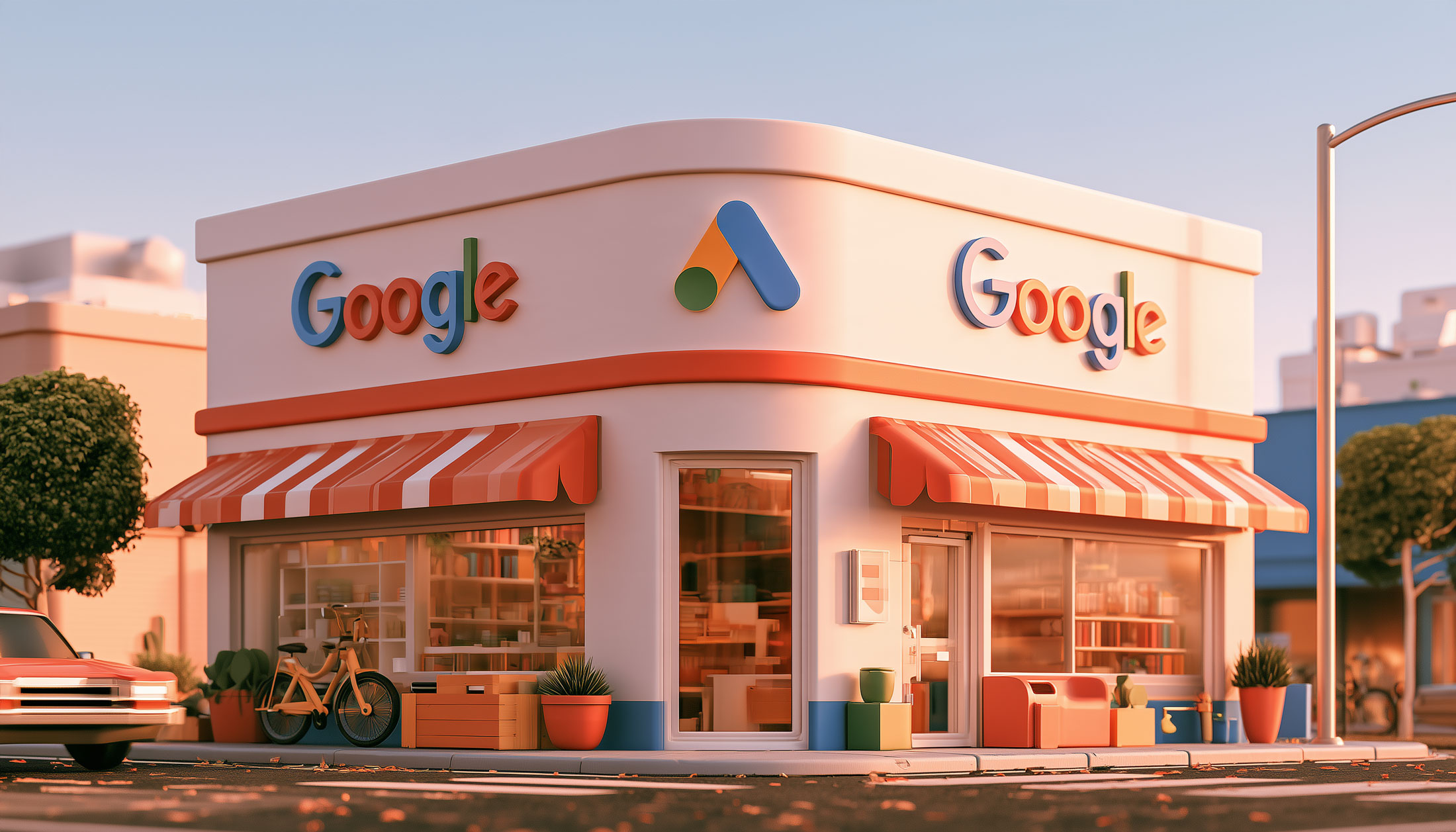 Google Ads Retail Local Corner