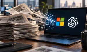 マイクロソフト幹部はAIを訓練するためのニュース利用を「史上最大の雇用窃盗」と呼んだ