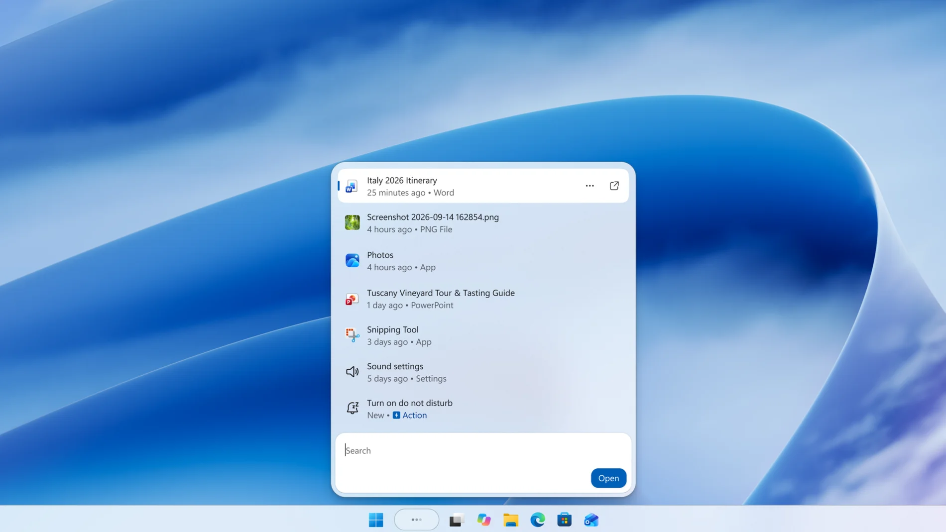 Microsoft、Windows 11の検索をAIエージェントとして機能するように変換