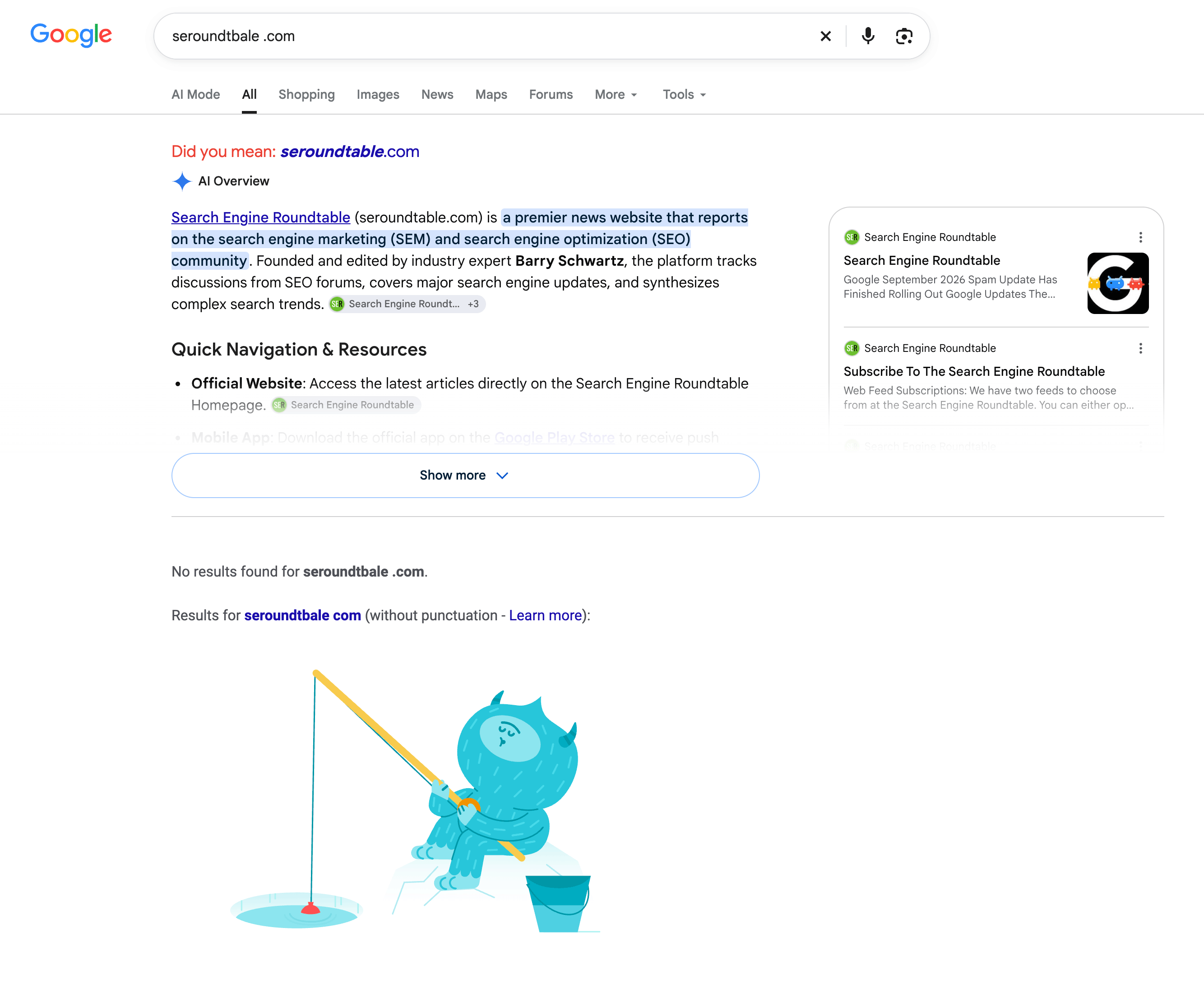 Google Ai の概要 結果なし