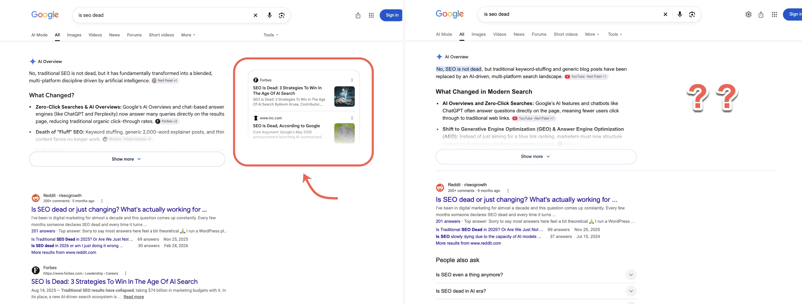 Google Ai の概要引用カードがありません