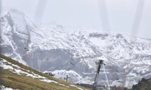 AEMETは寒気の塊を警告：気温4度の到来と初雪
