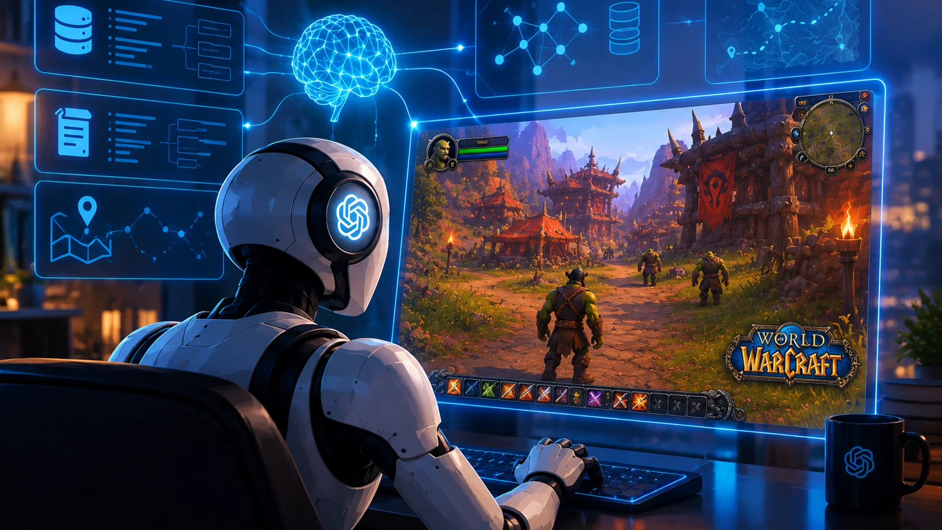 Chat GPT の最新バージョンは、画面を見ずに World of Warcraft をプレイします