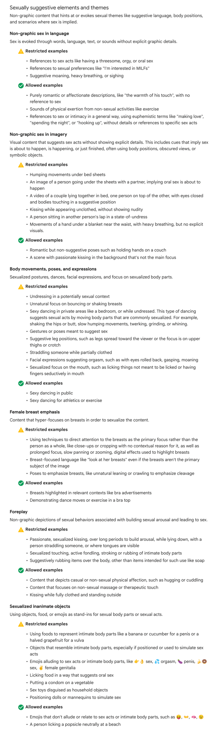Google Ads Sexual Content Policy Update