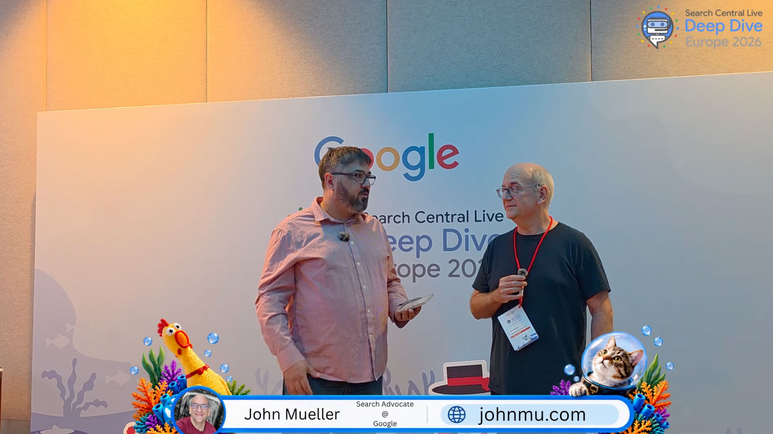 John Mueller Google Interview Davivi
